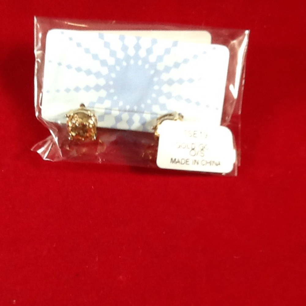 Costume gold earrings